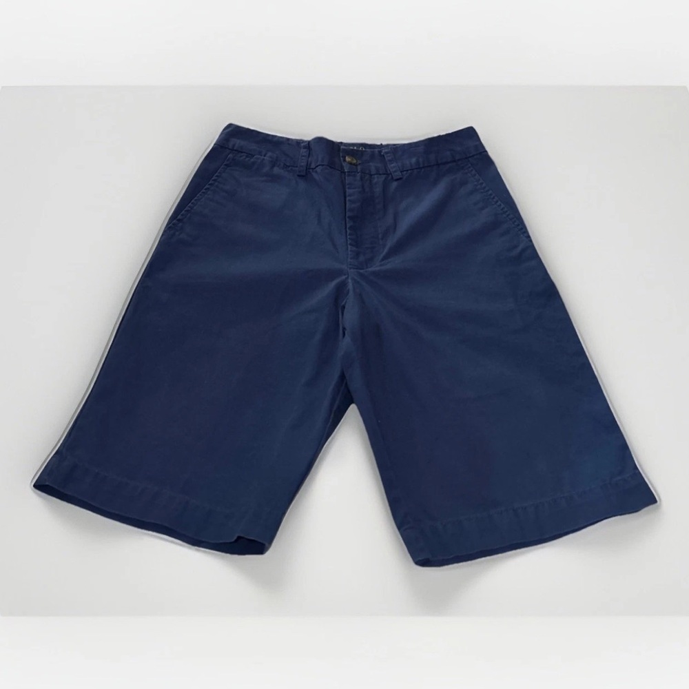 Polo Ralph Lauren Classic Chino Shorts Boys, Size 12, Navy Blue Preppy Casual - Picture 2 of 6